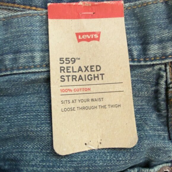 Levi’s 559 Relaxed Straight Jeans – Size 40x30 - Picture 6 of 13